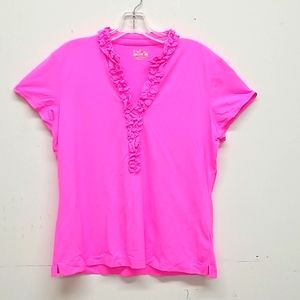 Lilly Pulitzer Luxletic cute stretchy top